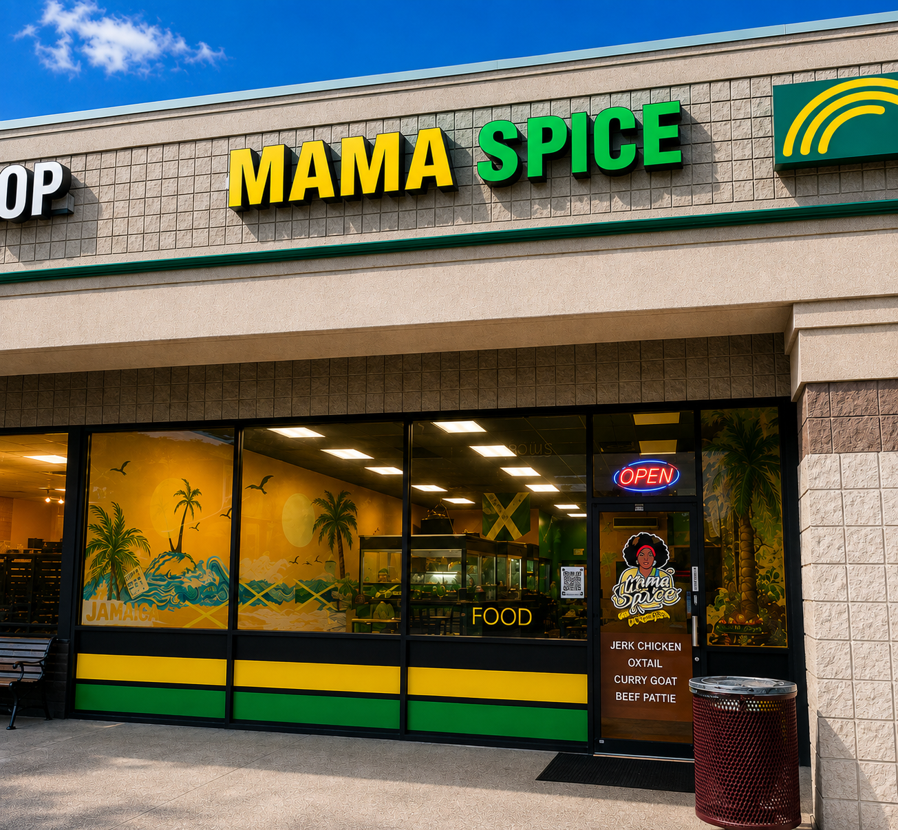 The Mama Spice storefront on Martin St S in Pell City, Alabama
